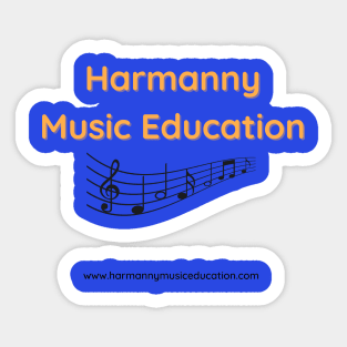 Harmanny Music Education Logo Sticker